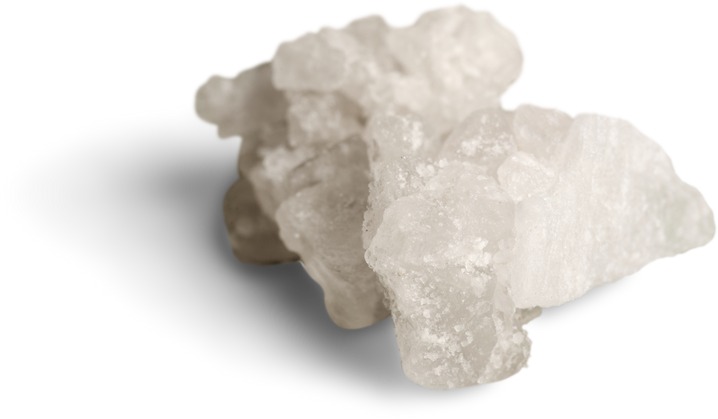 Sea Salt Crystals Isolated